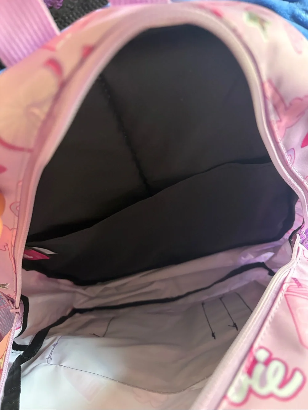 Barbie Pink Printed Kids Backpack with Mesh Side Pockets